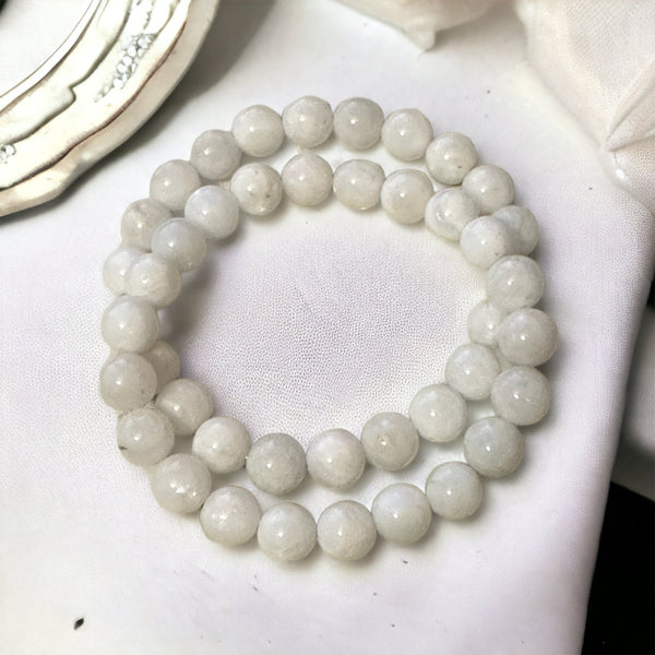 Fancy Beads - Moonstone Bracelet