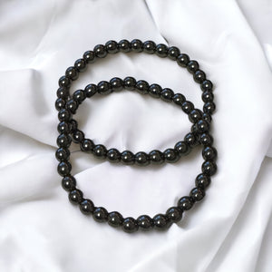 Fancy Beads - 8mm Hematite Bracelet