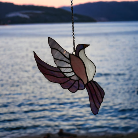 AGlazing Art - Stained Glass Dove