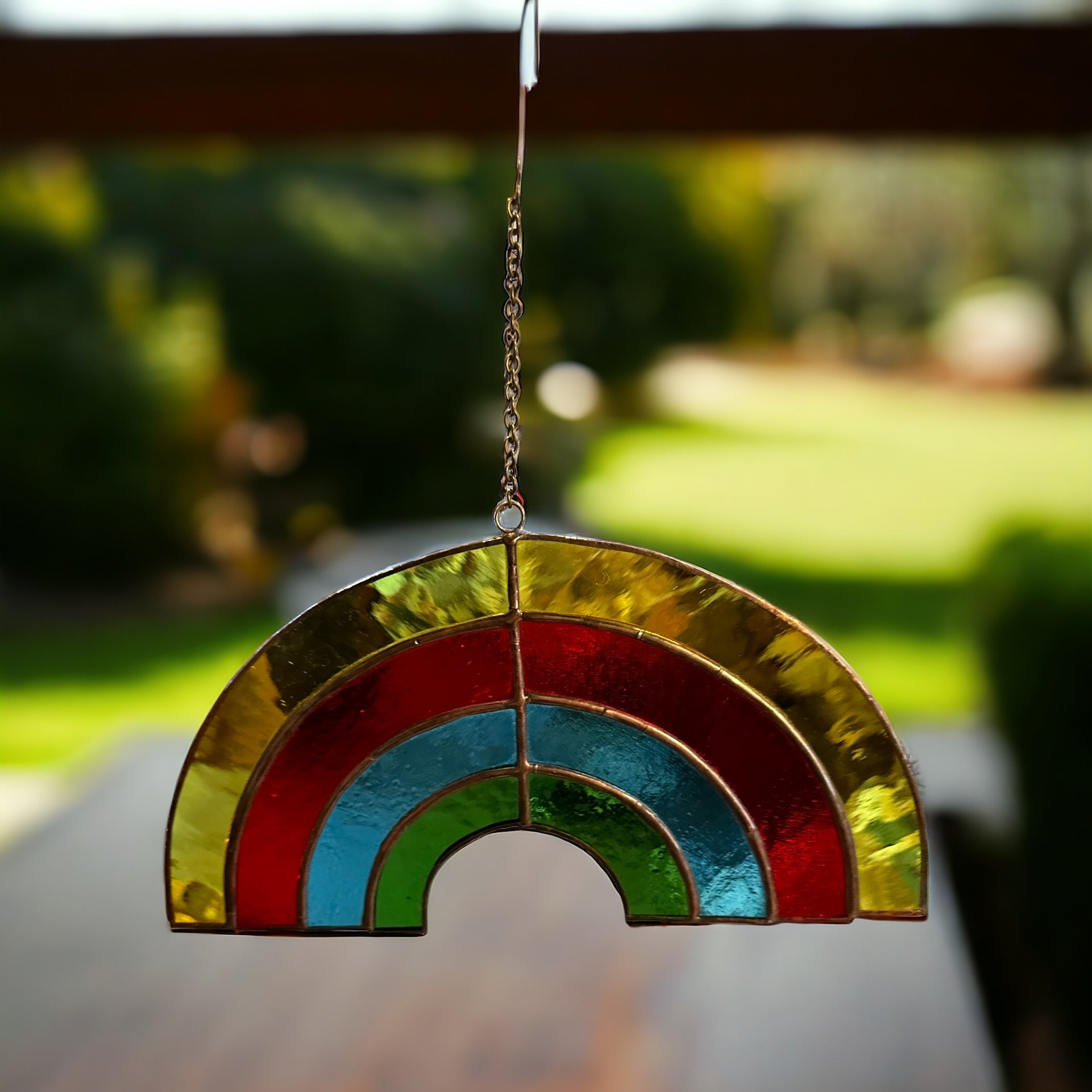 AGlazing Art - Stained Glass Rainbow