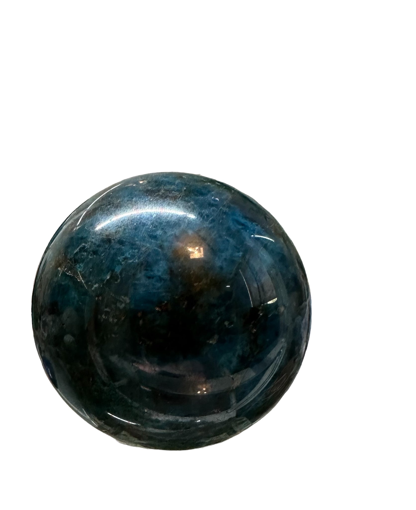 Kelowna Crystal Cave - Blue Apatite Sphere