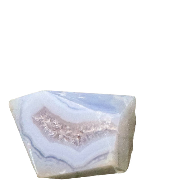 Kelowna Crystal Cave - Blue Lace Agate Block