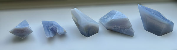 Kelowna Crystal Cave - Blue Lace Agate Block