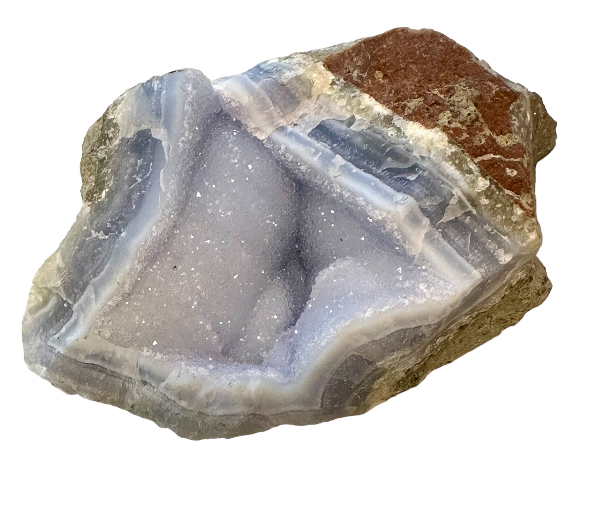 Kelowna Crystal Cave - Blue Lace Agate Blocks Large