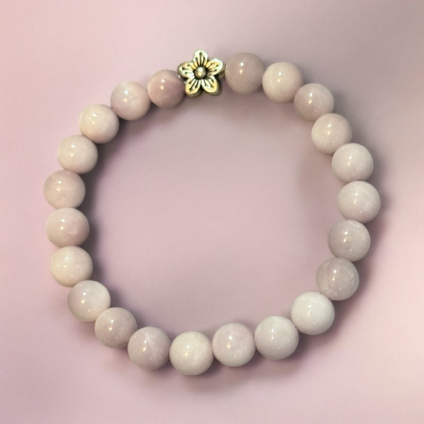 Fancy Beads - 8mm Kunzite Bracelet