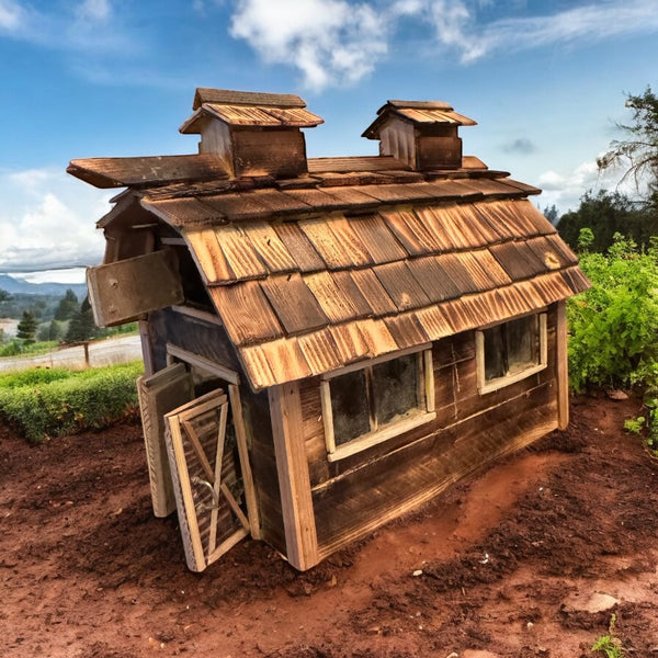 LB - Picture Of Small Rustic Handmade Barn