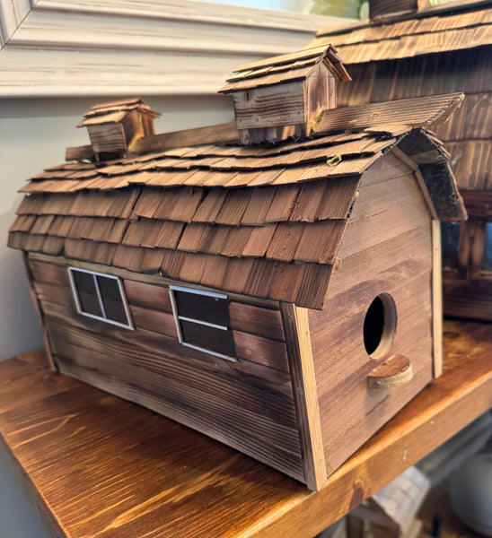 LB - Picture of Doubled Sided Rustic Bird House