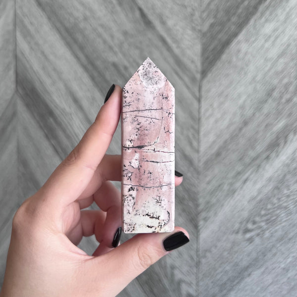 Kelowna Crystal Cave - Pink Picture Jasper