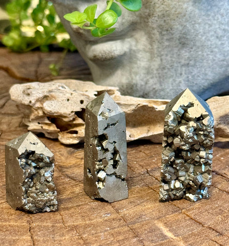 Kelowna Crystal Cave - Pyrite Obelisk 