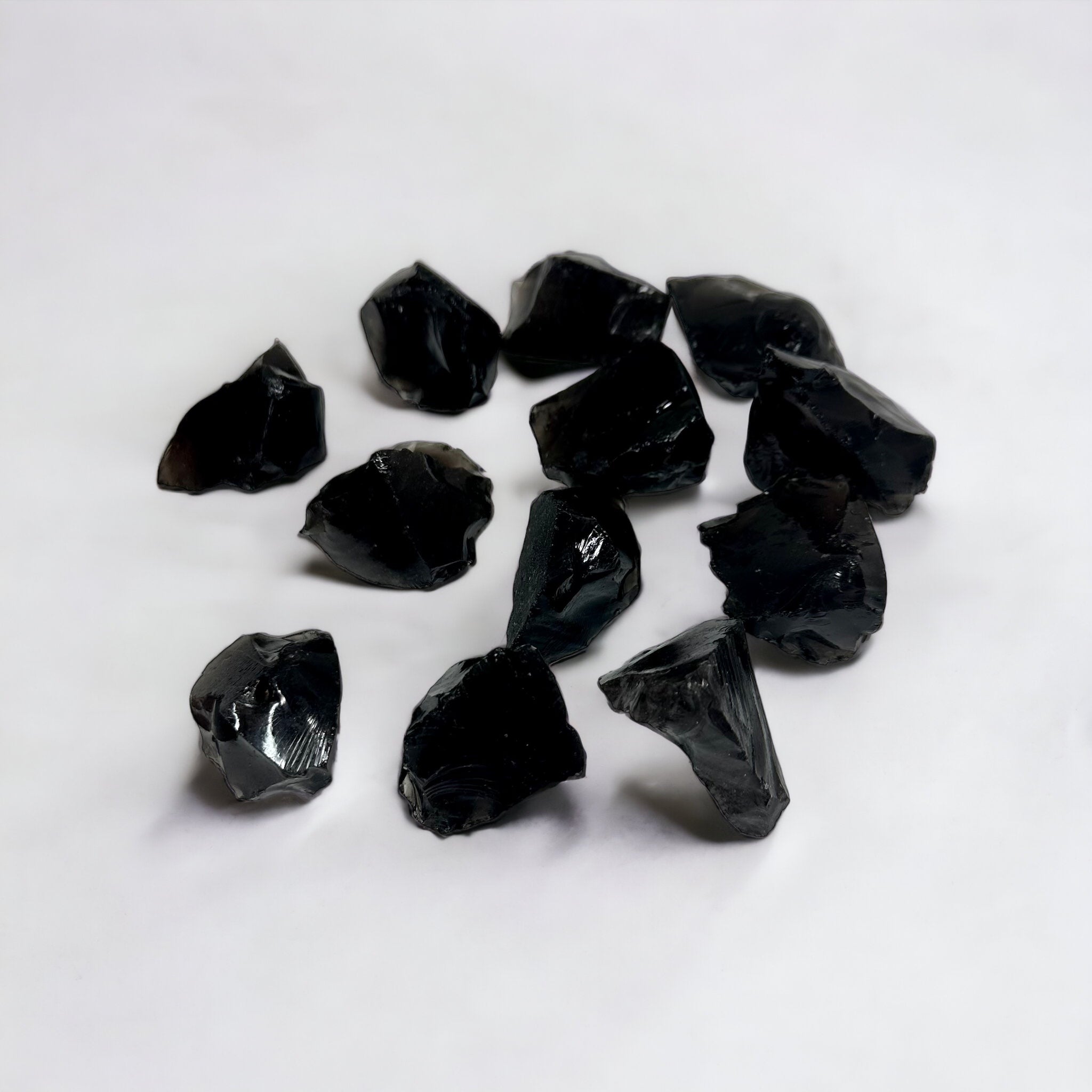 Kelowna Crystal Cave - Raw Obsidian 