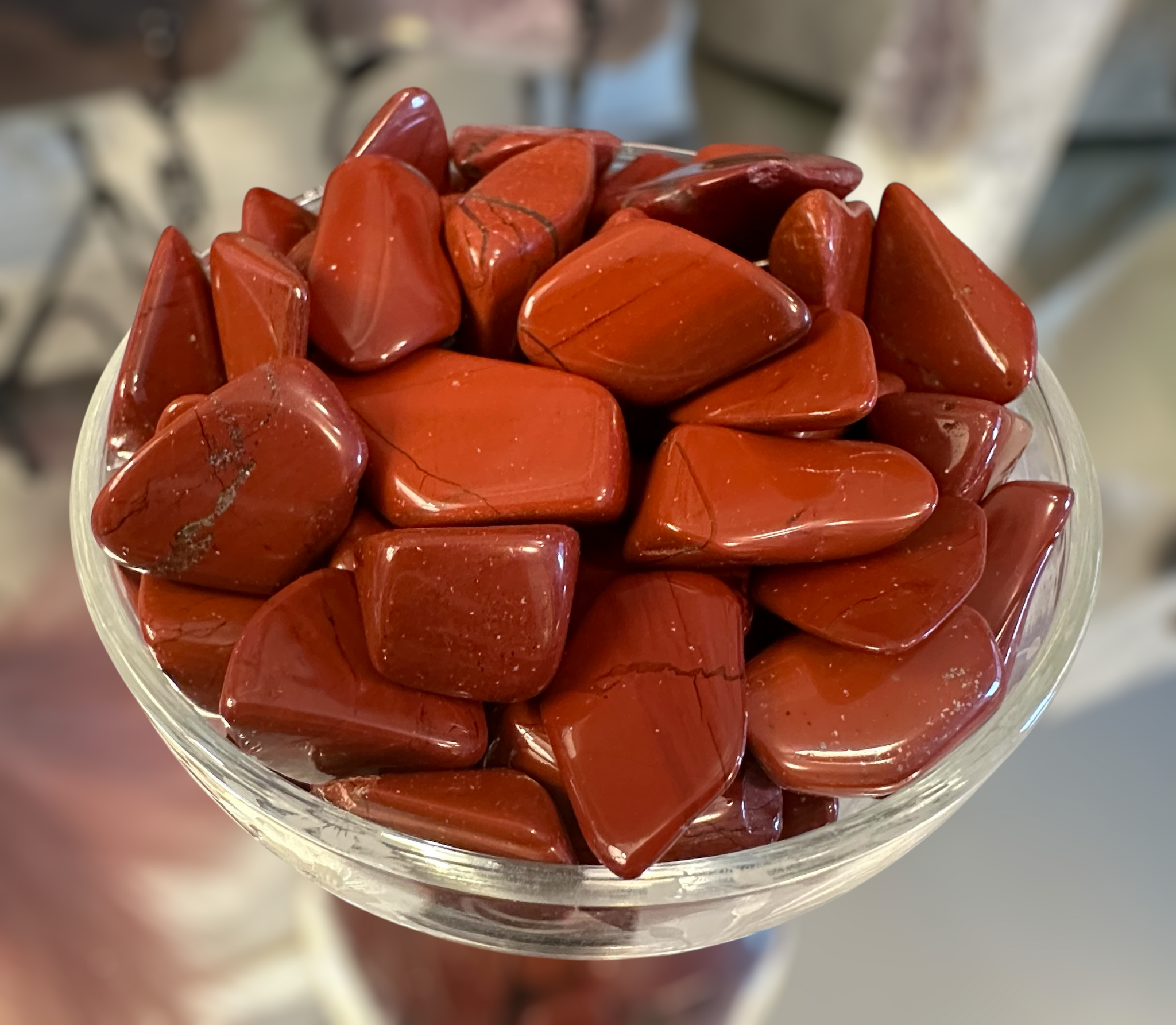 Kelowna Crystal Cave - Red Japser Tumbles