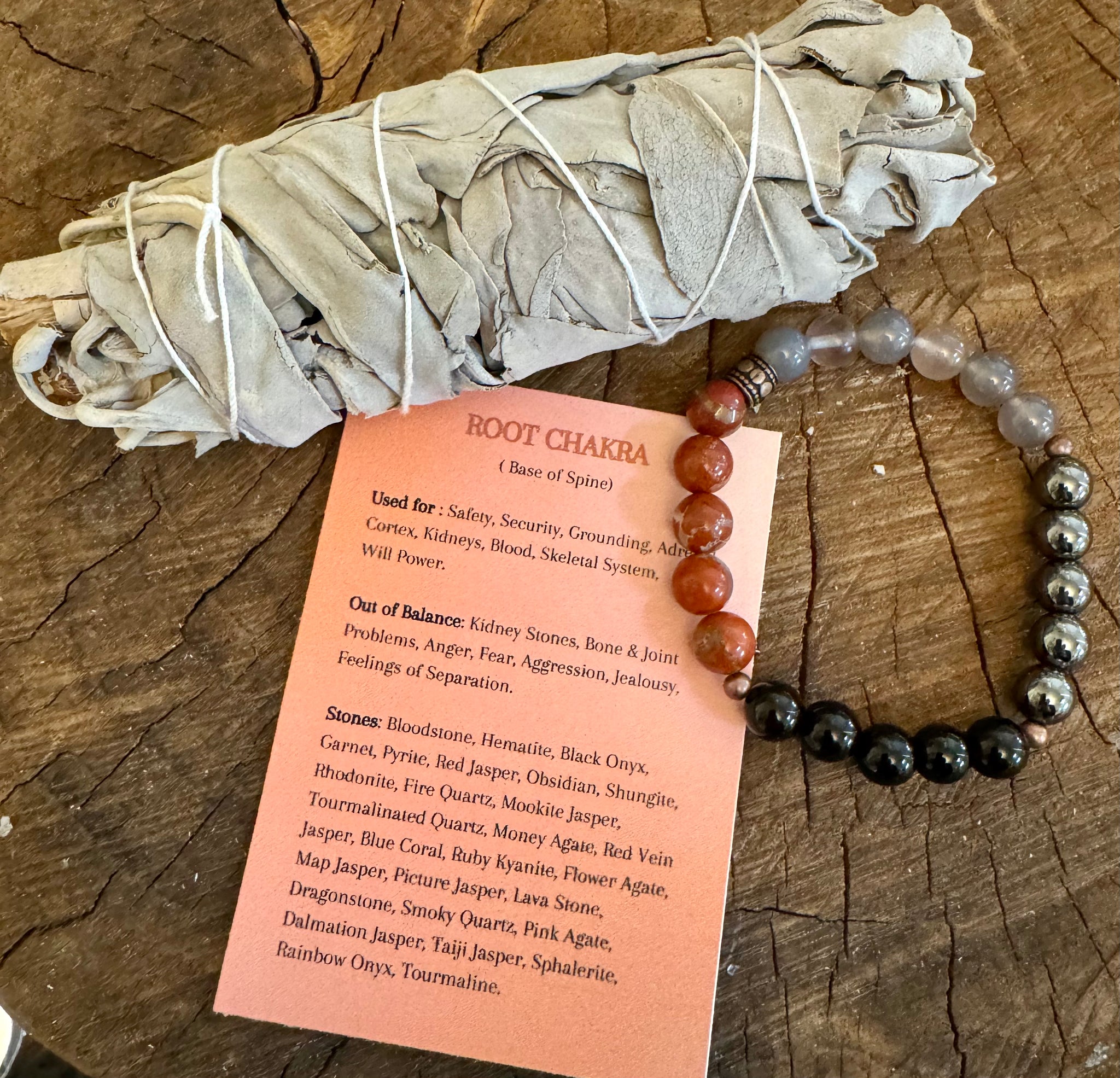 My Two Daughters Jewelry - Root Chakra Bracelet