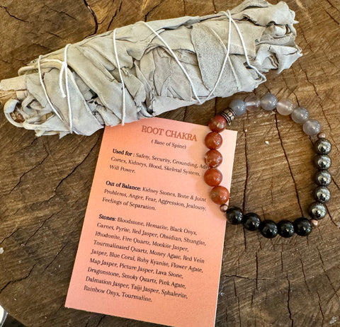 My Two Daughters Jewelry - Root Chakra Bracelet