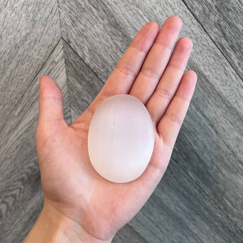 Kelowna Crystal Cave - Selenite Palm