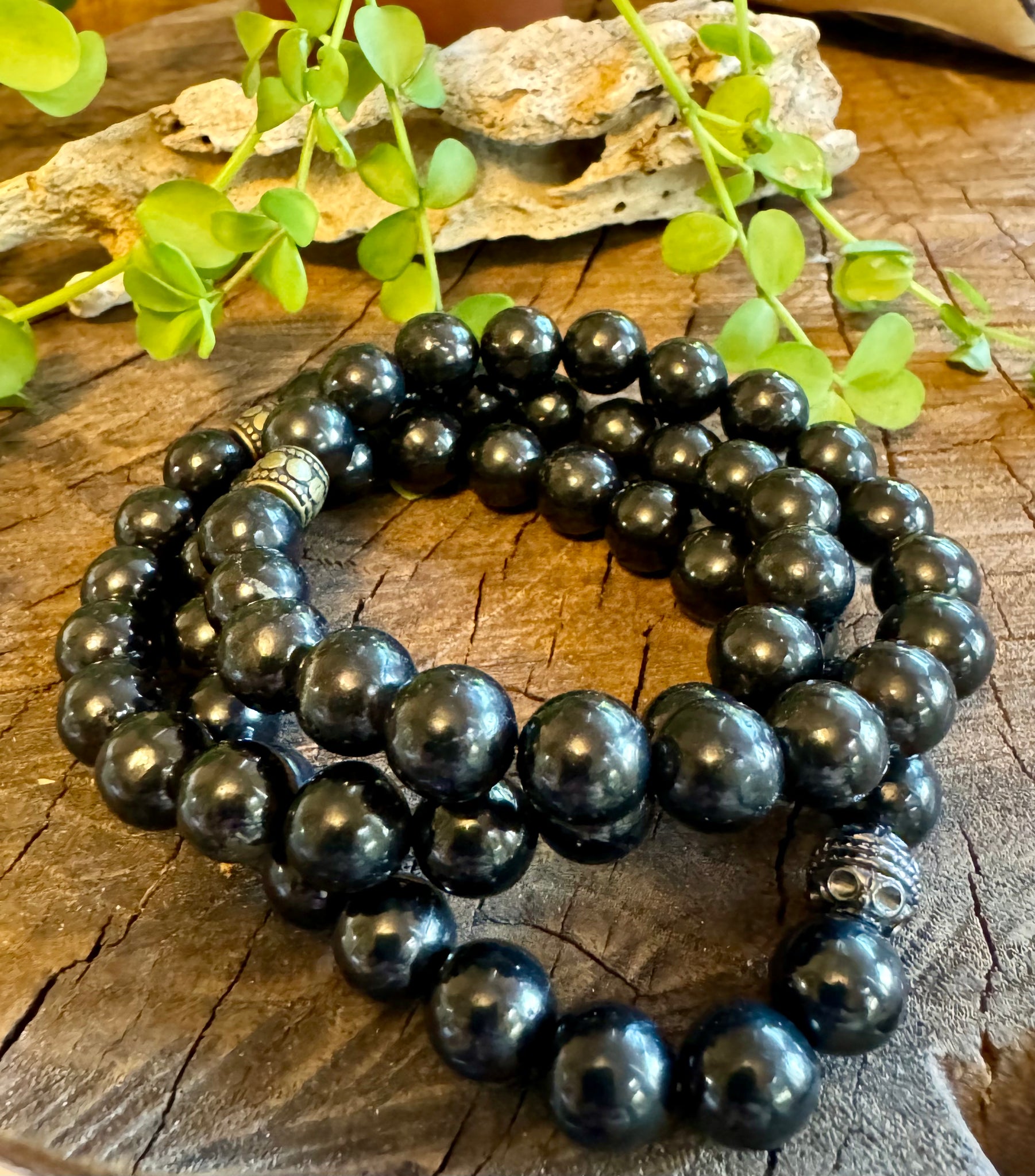 My Two Daughters Jewelry - Shungite Bracelet 8mm Beads