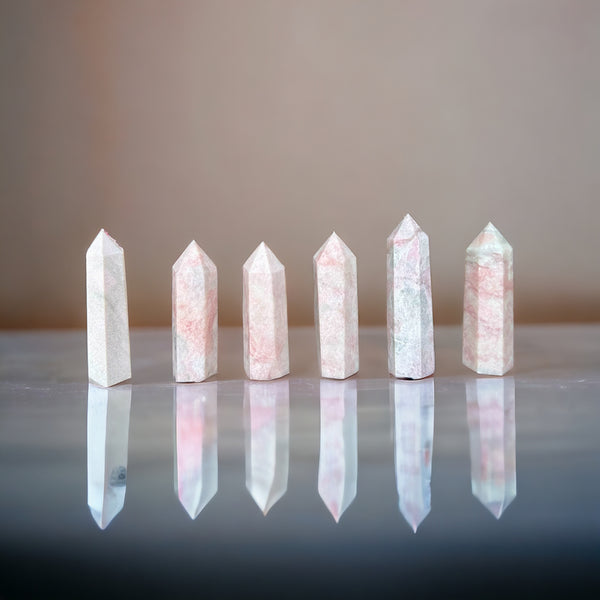 Kelowna Crystal Cave - Small Pink Opal Towers