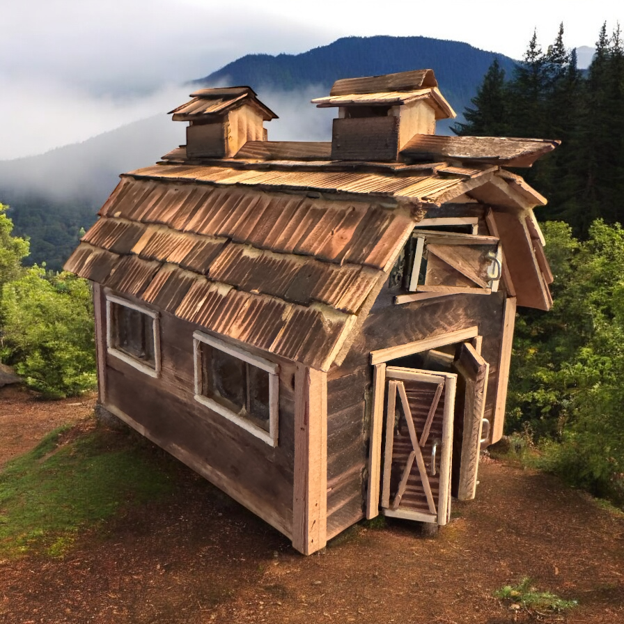 LB - Small Rustic Handmade Barn