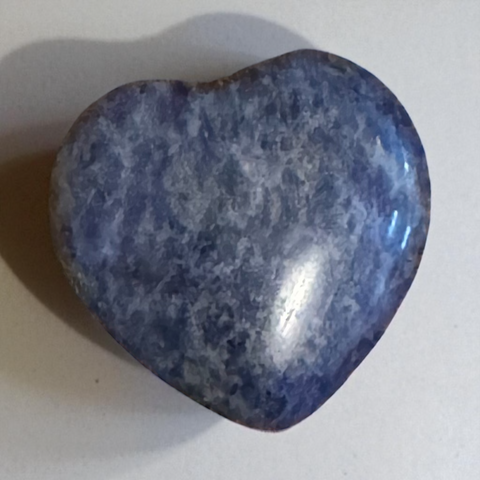 Kelowna Crystal Cave - Small Sodalite Heart