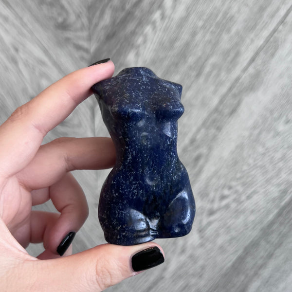 Kelowna Crystal Cave - Sodalite Woman Body