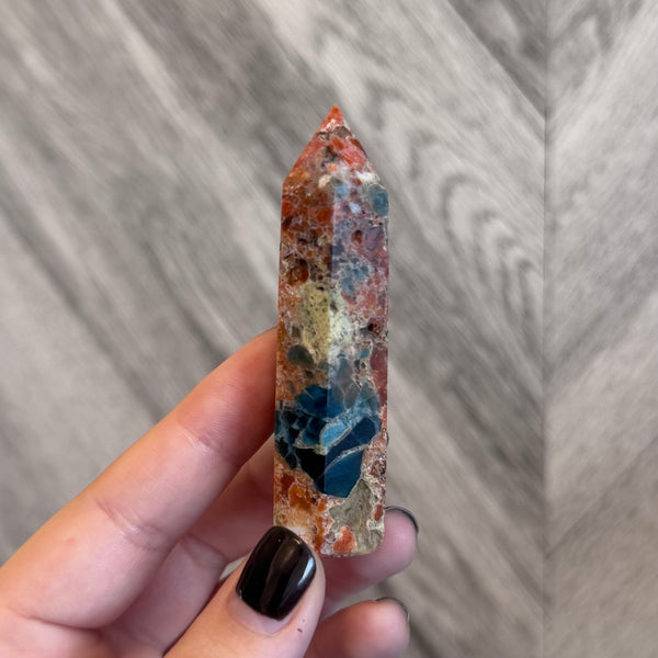 Kelowna Crystal Cave - Sunstone Apatite Tower