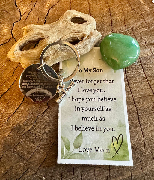 Fancy Beads - To My Son Graduation