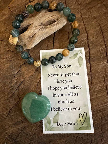 Fancy Beads - To My Son