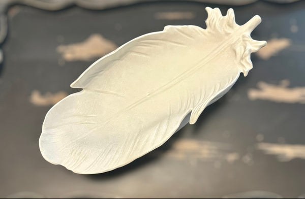 TRUE ART KELOWNA - White Feather Smudge Tray