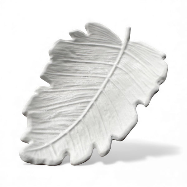 My Two Daughters Jewelry - White Leaf Dish 2