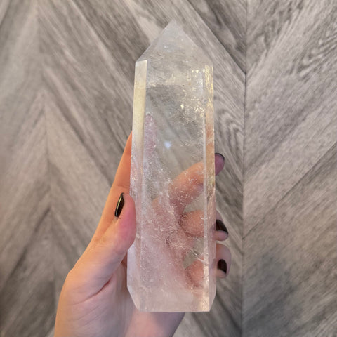 Kelowna Crystal Cave - Xl Clear Quartz Tower