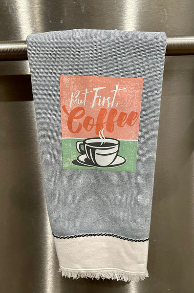 Blazin Creationz - but first coffee towel