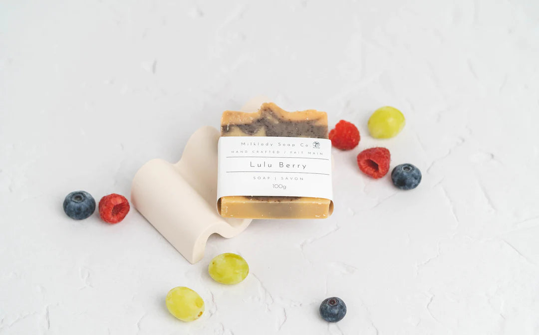 Milklady Soap Co. - Lulu Berry Soap