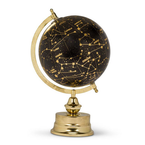 TRUE ART KELOWNA - Constellation Globe on Stand 12"H