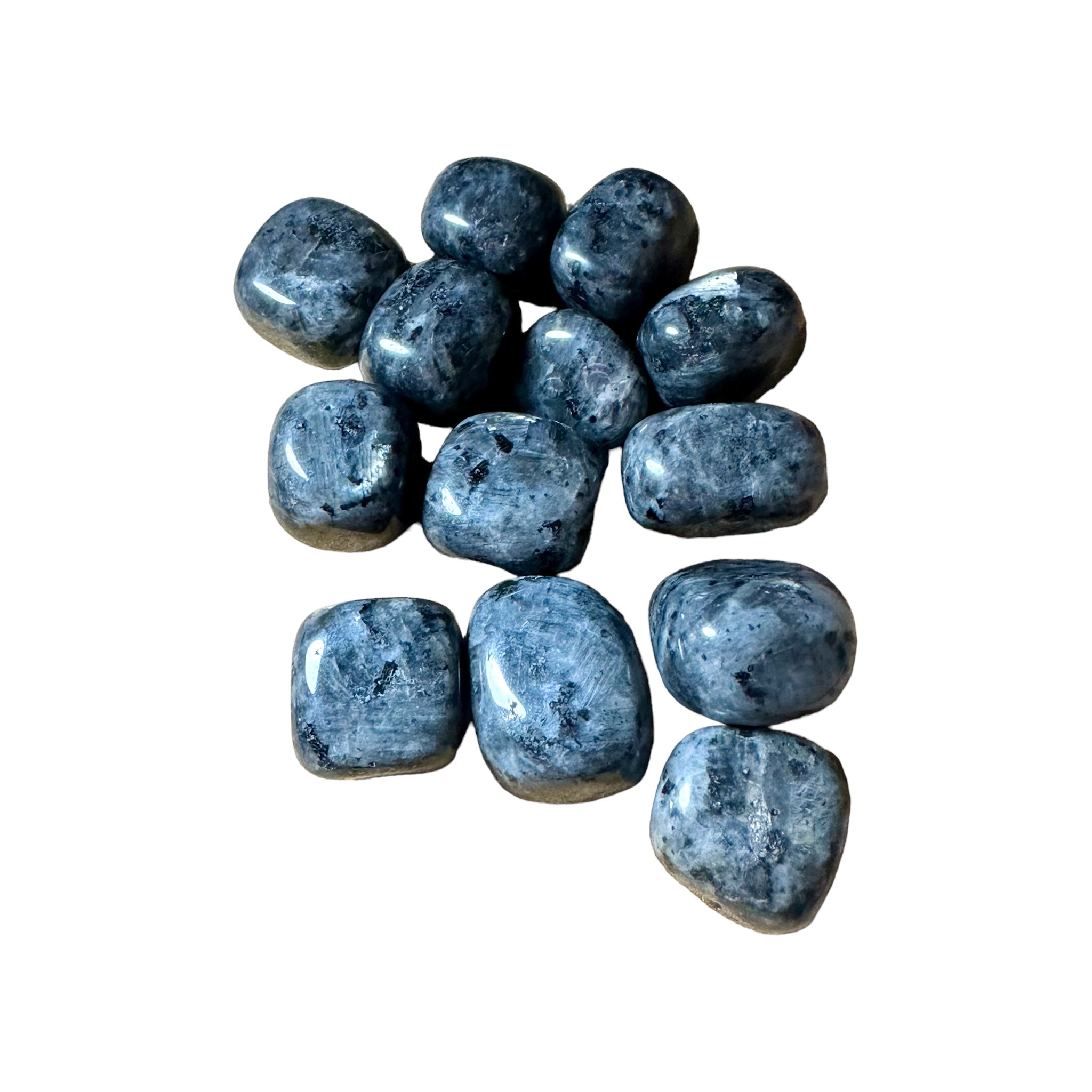 Black Labradorite Tumbles
