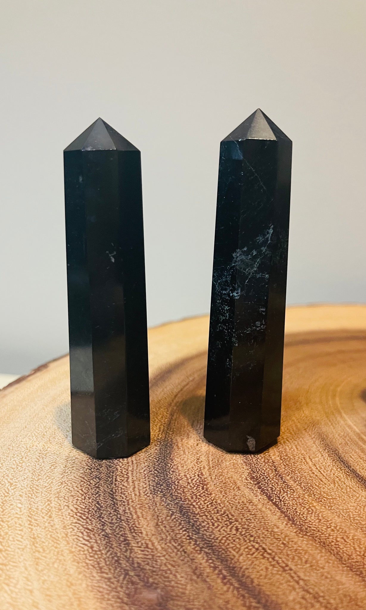 Kelowna Crystal Cave - Black Tourmaline Tower