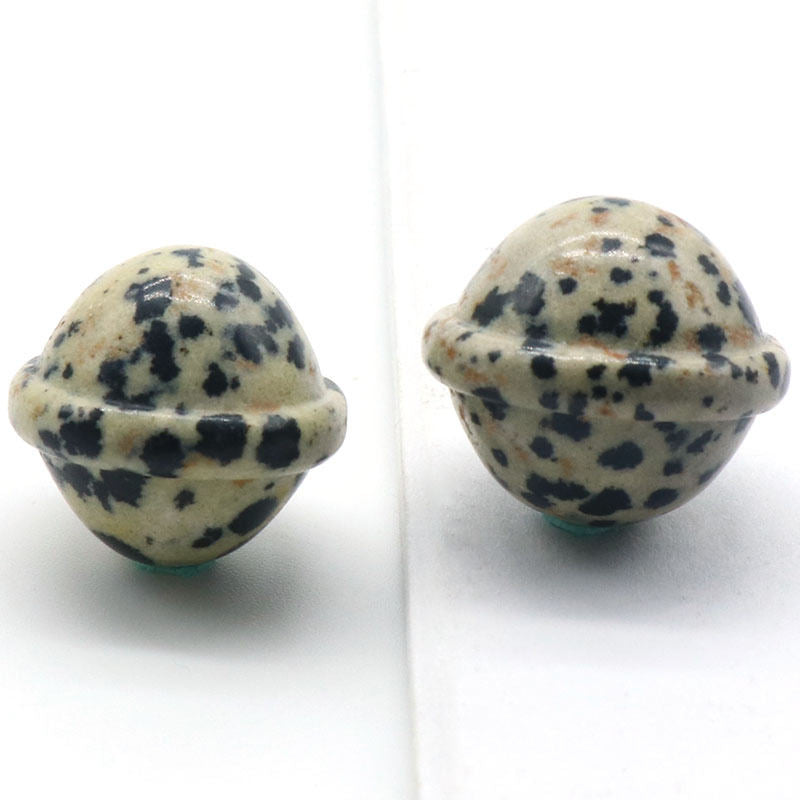 Kelowna Crystal Cave - Dalmatian JasperMini Planets