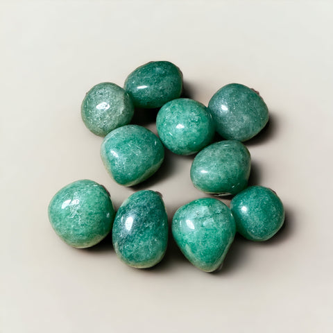 Kelowna Crystal Cave - Green Strawberry Quartz Tumbles