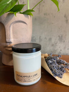 Oyama Co. - Eucalyptus & Lime Soy Candle