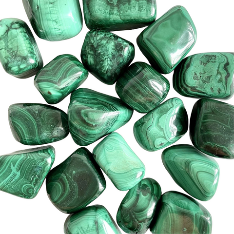Kelowna Crystal Cave - Malachite Tumbles