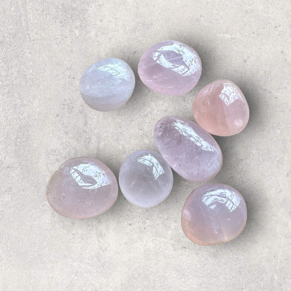 Kelowna Crystal Cave - Medium Rose Quartz Tumbles