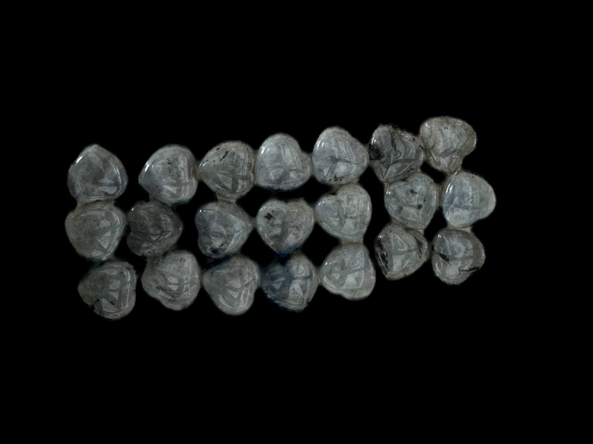 TRUE ART KELOWNA - Small Labradorite Hearts