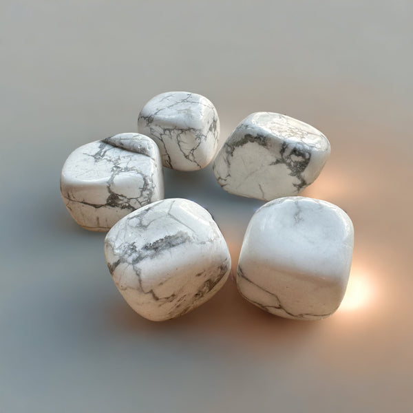 TRUE ART KELOWNA - Howlite Tumbles