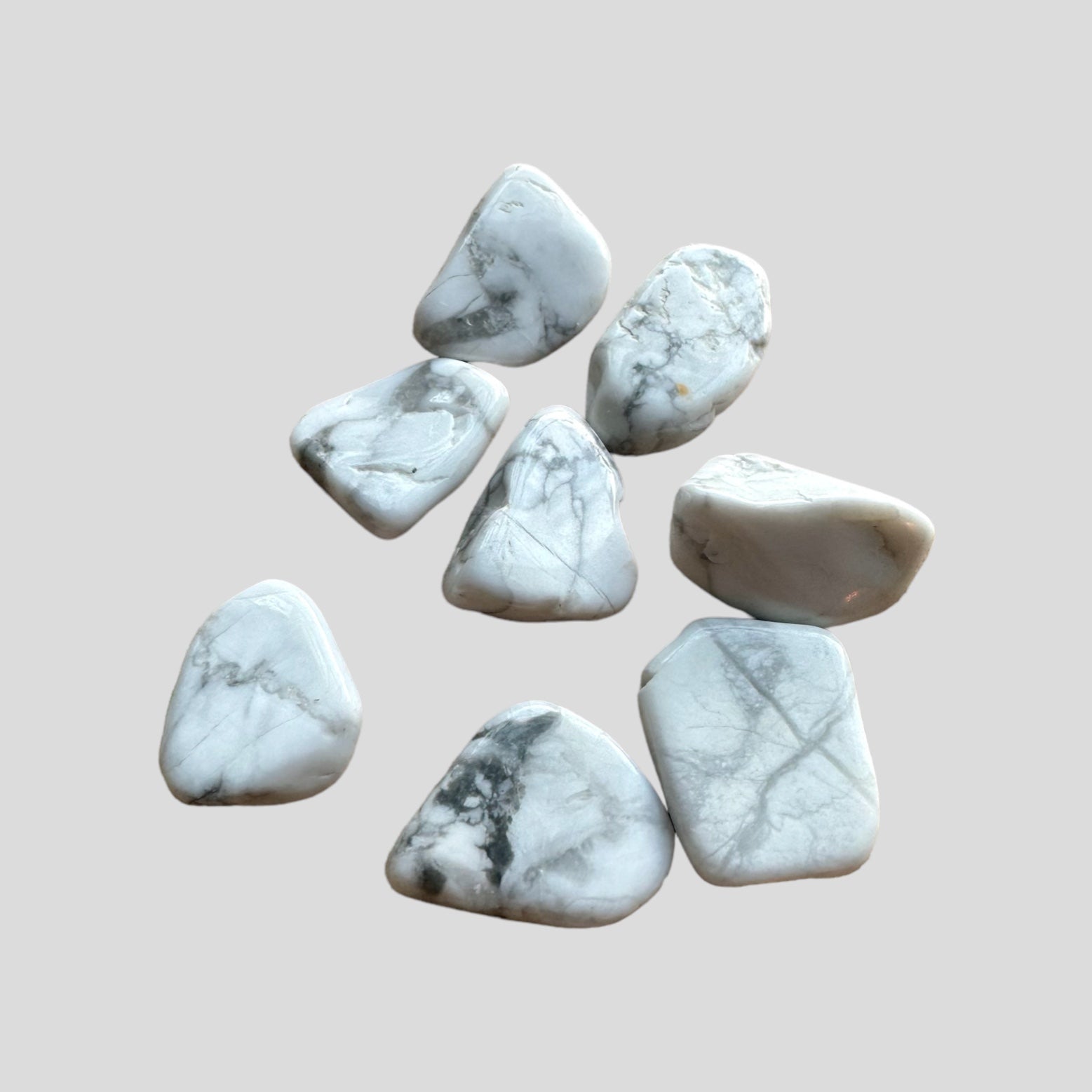 TRUE ART KELOWNA - Howlite Tumbles