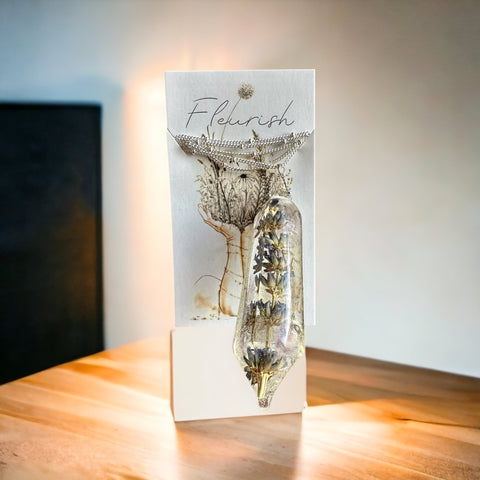 Fleurish Collection - Pendulum Necklace