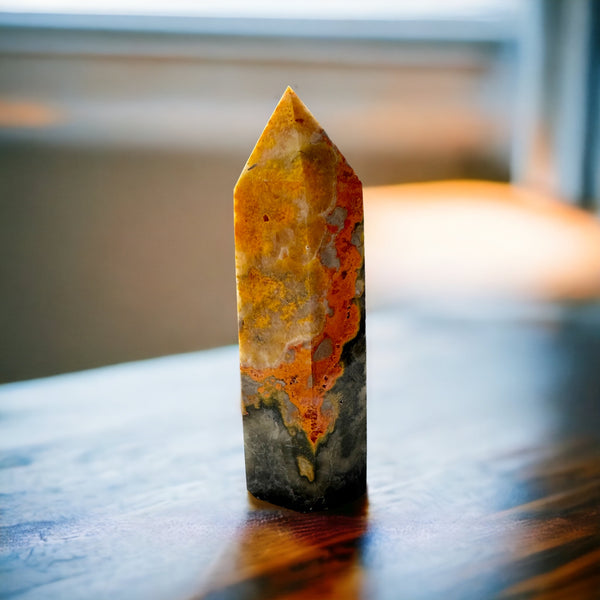 Kelowna Crystal Cave - Bumblebee Jasper Tower