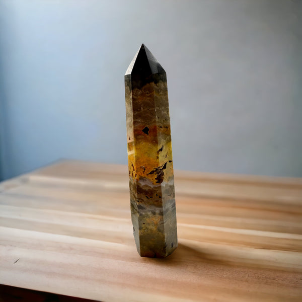 Kelowna Crystal Cave - Bumblebee Jasper Tower