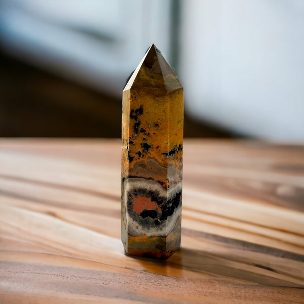 Kelowna Crystal Cave - Bumblebee Jasper Tower