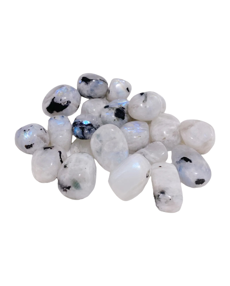 Kelowna Crystal Cave - Rainbow Moonstone Tumbles