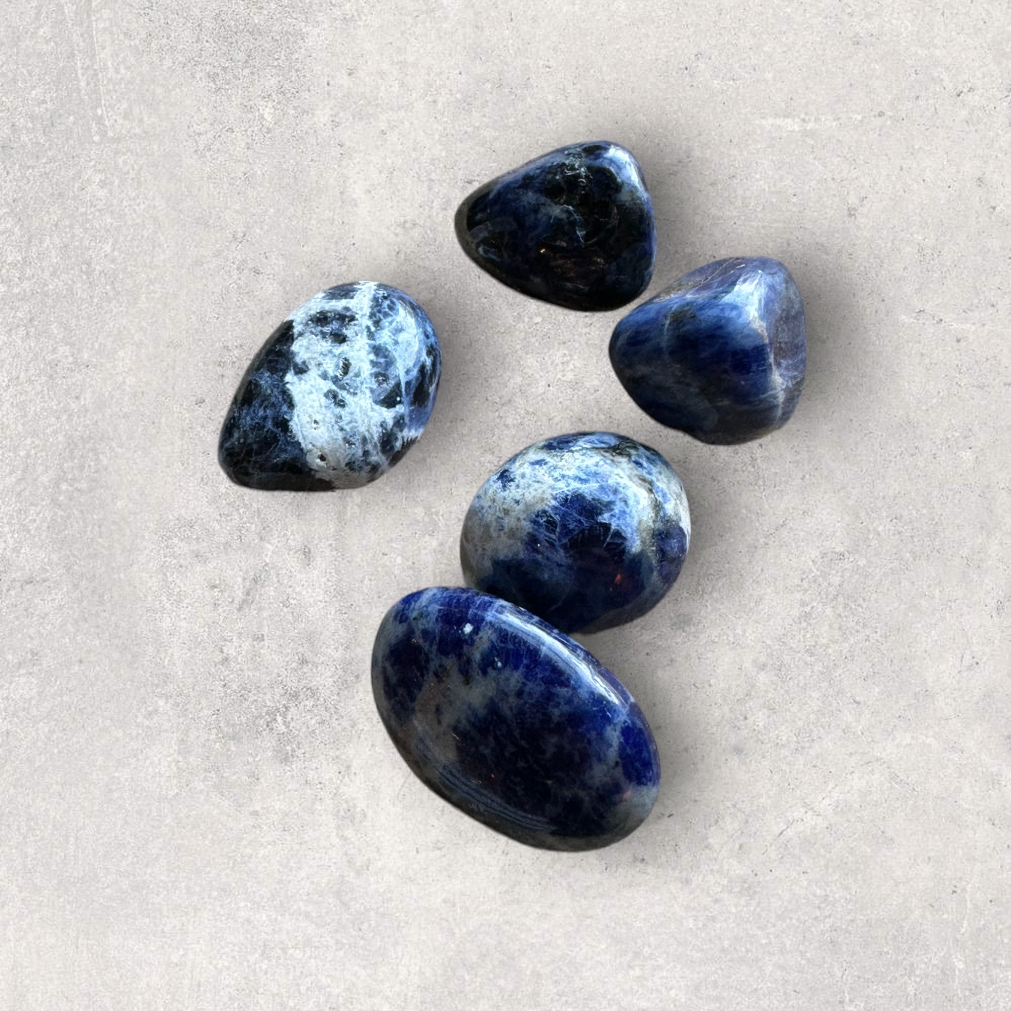 Kelowna Crystal Cave - Sodalite Tumble