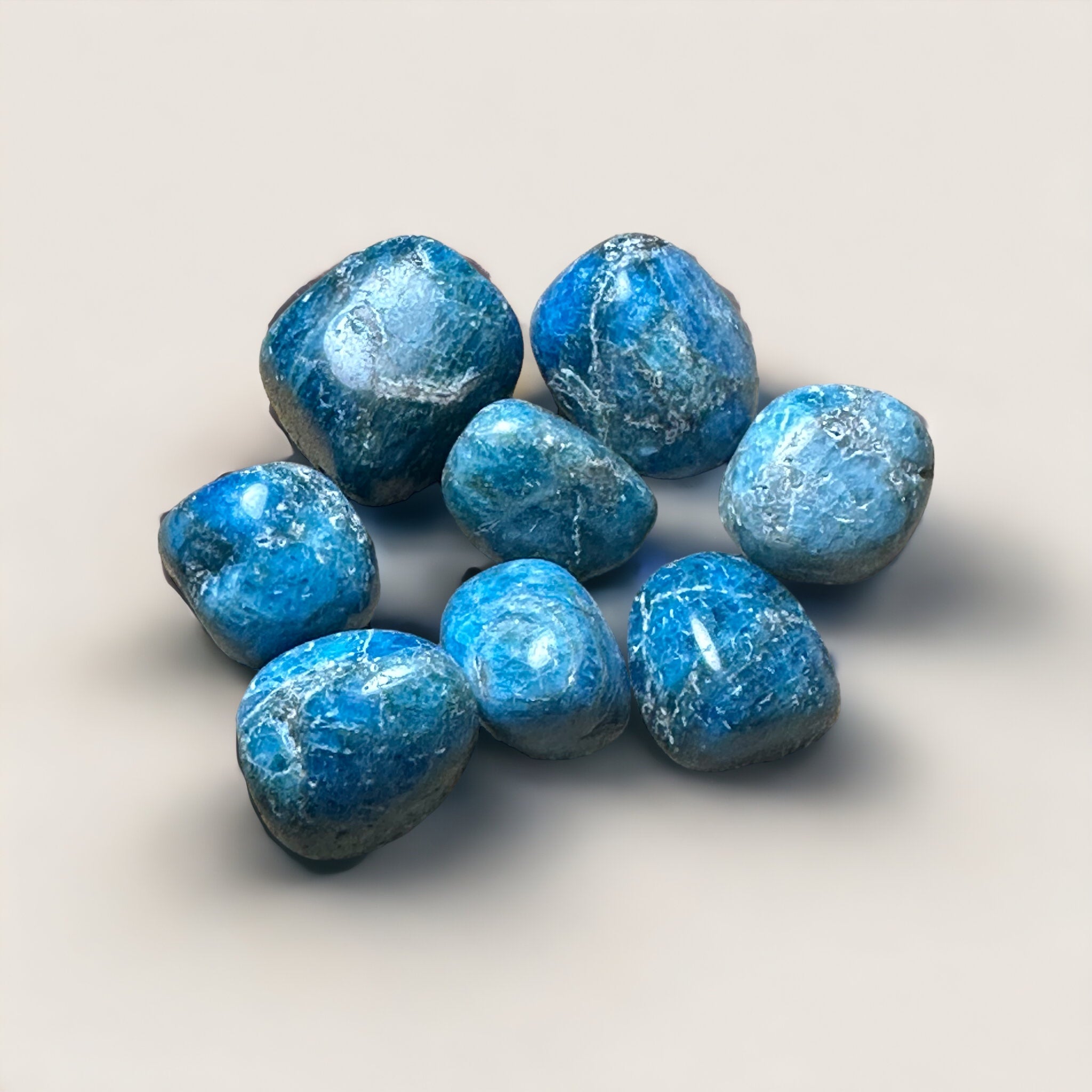 Kelowna Crystal Cave - Sodalite Tumbles