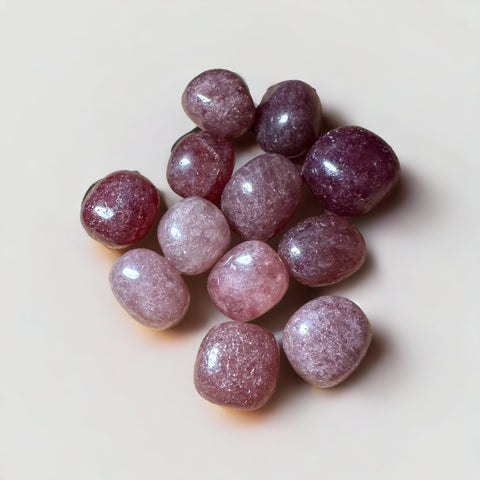 Kelowna Crystal Cave - Strawberry Quartz Tumbles